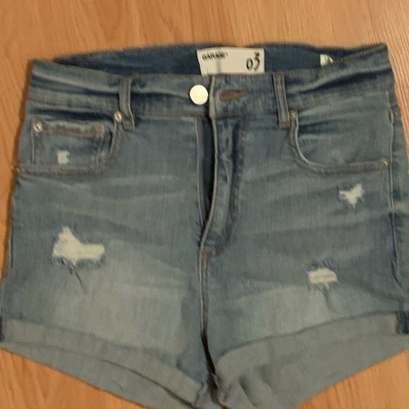 High waisted shorts